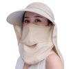 Mũ chống nắng 360° 4WAY UPF50+ (Màu be)